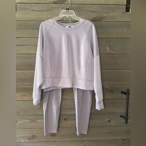 NWT FLX Lilac Three Piece Lounge Set